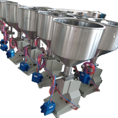 5-50 g vulbereik Halfautomatische pneumatische vloeibare pasta handmatige vulmachine