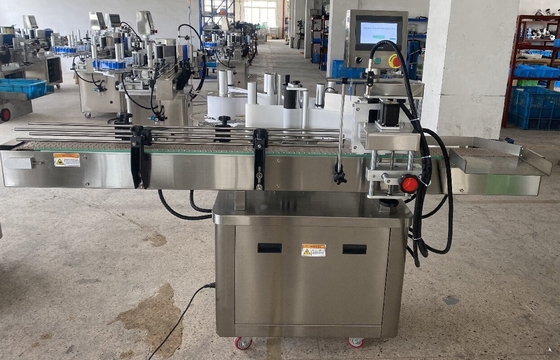 Ronde fles Glasfles Sticker Label Automatische etiketteringsmachine voor voedingsmiddelen en dranken