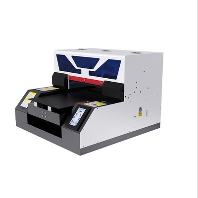 Lange levensduur Zeskleurige kleine bureaublad UV-printer voor cilinderdruk