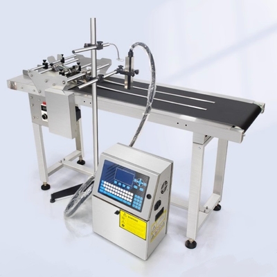 120w High Speed Full Automatic Dater Printer Coder Gebruikte Feeder Paging Machine met transportband