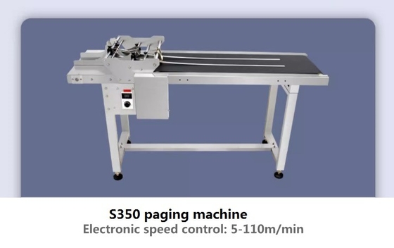 Gemakkelijk te bedienen, hoge snelheid, volledig automatische kaartpapieretiketten, plastic zakken, pagina-machine
