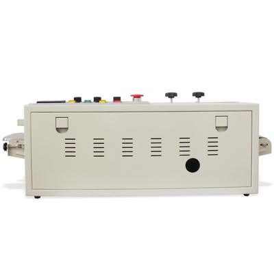 Plastic Packaging Film Induction Heat Sealing Machine met afmetingen van 908*392*292mm