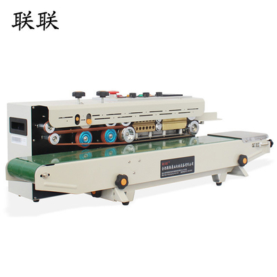 Plastic Packaging Film Induction Heat Sealing Machine met afmetingen van 908*392*292mm