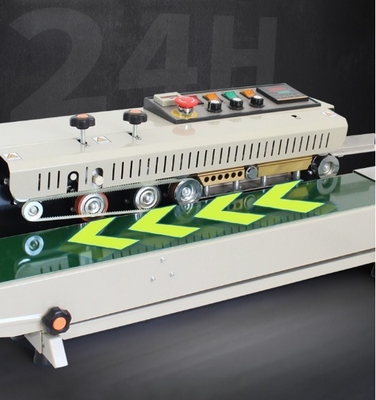 Continuous Band Plastic Bag Sealer voor het afdichten van zakken op het bureaublad bij 220V/110V spanning
