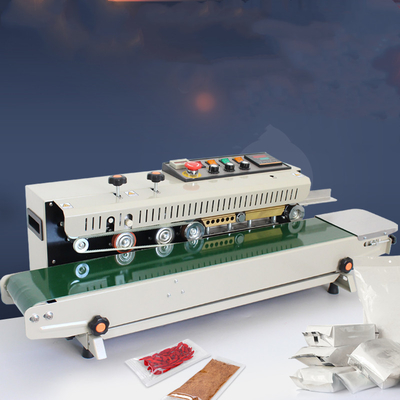 Automatische continu bandverzegelmachine voor plastic filmzakken