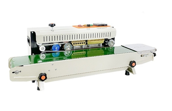 Snelheid FR-970 Automatische continu bandverzegelmachine en verzegelmachine voor plastic zakken voor verzegeling