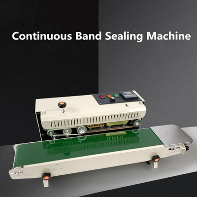 Snelheid FR-970 Automatische continu bandverzegelmachine en verzegelmachine voor plastic zakken voor verzegeling