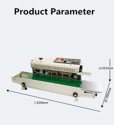 FR-990 Verticale bandverzegelmachine gemakkelijk te bedienen en ideaal voor textiel