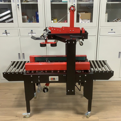 Semi-automatische kleefband kartonnen behuizing Doos Afdichting Verpakkingsmachine Afdichter