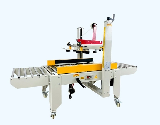 FXC-5050 half-automatische kleefband kartonnen doos afdichtmachine voor kartonnen verpakkingen