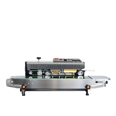 Horizontale continue bandverzegelmachine met ijzeren werktuig en temperatuurbereik 0-300 °C