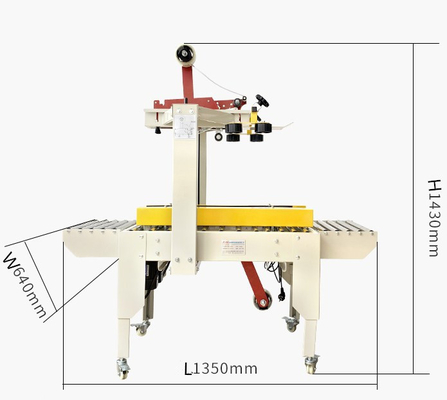 Andere kartonnen verpakkingen Kies voor snelle resultaten 240W Auto Carton Case Sealer Machine