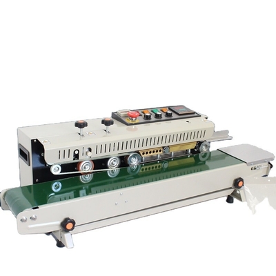 2023 Automatische continu bandverzegelmachine met datumdruk en 220V/50HZ spanning