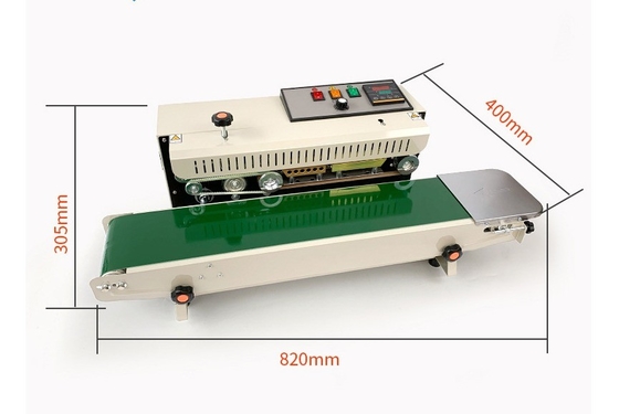 Automatische continue bandverzegelmachine voor roestvrij staal, aluminiumfolie, plastic zak