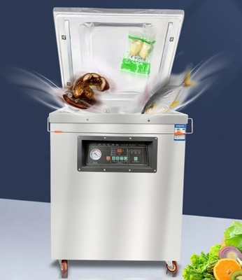 DZ-600 vacuümverpakkingsmachine met een enkele kamer voor verpakking en conservering van levensmiddelen