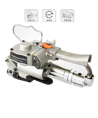 Geschikte breedte 13-25 mm Pneumatische PET-bandmachine met wrijvingslassen