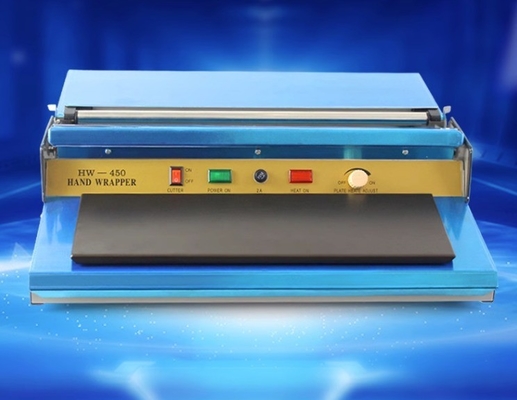 220V/50HZ Mini Plastic Stretch Cling Film Hand Wrapper Sealing Machine voor voedsel fruit