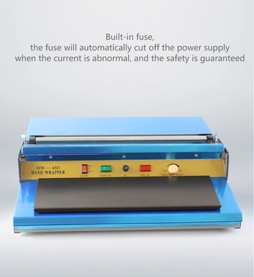 220V/50HZ Mini Plastic Stretch Cling Film Hand Wrapper Sealing Machine voor voedsel fruit