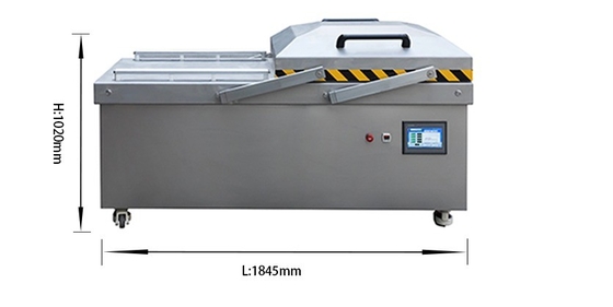 Dubbele kamers vacuümverpakkingsmachine voor vlees DZ-820/2SA van Professional Packing