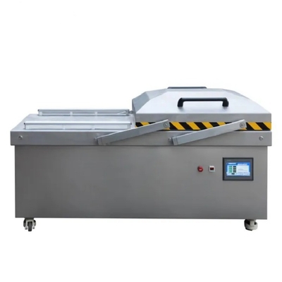 Automatische dubbele kamer aluminiumfolie vacuümverzegelmachine Voordeel