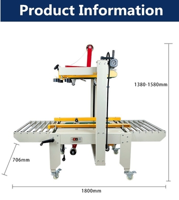 FXJ-6050 Semi-automatische kartonnen doos vouw- en tapemachine De ideale keuze voor verpakkingen