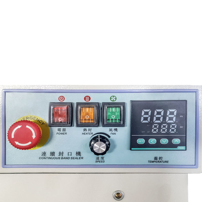 50 kg Max Load Weight Continuous Band Sealer FR-1120L Verticale zware lading Plastic Sealer