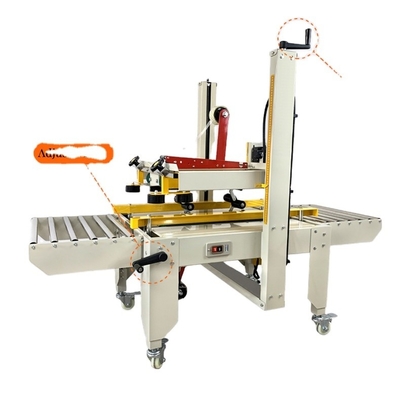 Semi-automatische FXC-6050 Case Box Taper Sealer Verpakkingsband Carton Sealing Machine