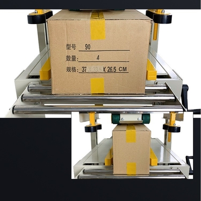 Bouwwerk Auto Box Taping Carton Sealing Machine met verpakkingsmateriaal
