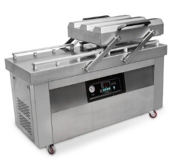 600x20mm Afdichtbandgrootte Dubbelkamer Fruit and Vegetable Vacuum Packing Machine