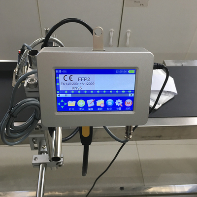 50M/MIN Druksnelheid voor voedingsmiddelen en dranken Toepasselijke industrieën Online TIJ Inkjet Printer