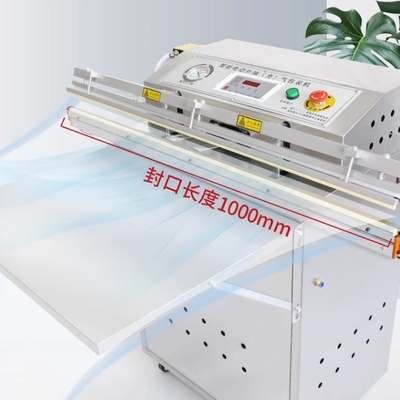 Professionele 620*560*1360mm verticale externe vacuümverpakkingsmachine voor detailhandel in levensmiddelen