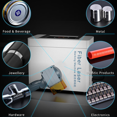 Multifunktioneel lasermarkeringsapparaat voor plastic kartonnen flessen met streepjescode/QR-code