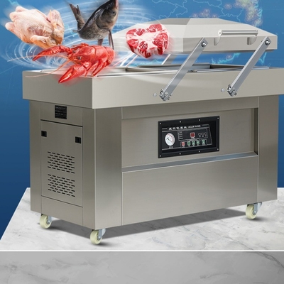 Elektrisch aangedreven DZ-500/2SB Automatische dubbele kamer Voedsel vacuümverpakkingsmachine voor textiel