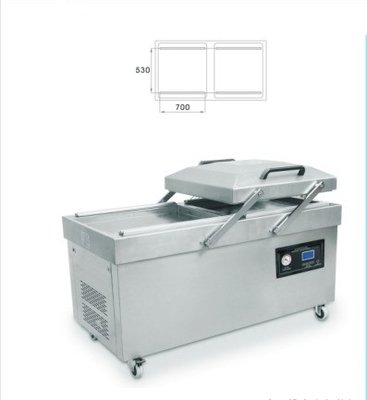 Elektrisch aangedreven DZ-400 2SB semi-automatische vis-vlees-groentevacuümverpakkingsmachine