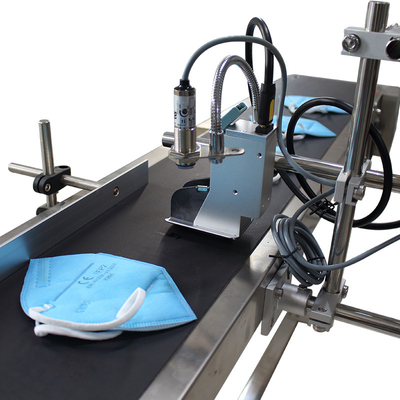 Inkjetprinter voor productielijn Model Tij Online Mask Datum Brief Logo Printing Machine