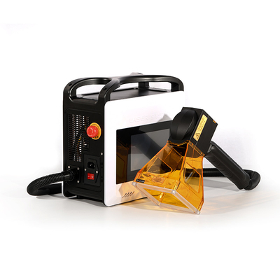 Continu Wave Mini Fiber Laser Engraving Machine voor metaal en hout MAX Power ≤300W