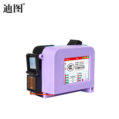 Draagbare touchscreen vervaldatum batch coding machine te koop Handheld inkjet printer