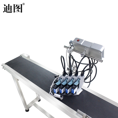 Full Auto Vervaldatum Codering Logo TIJ Inkjet Printer Online Machine met blauwe inkt