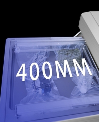 Industriële kip dubbele vacuümkamer afdichter voor zakken Verpakking 10 mm afdichtingsbreedte