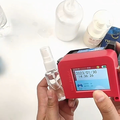 12.7mm Mini130 draagbare inkjetprinter voor oplossingen voor de identificatie van bouwterreinen