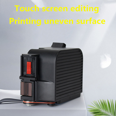 Handheld inkjetprinter met gebogen oppervlak met 12,7 mm bewerkingsscherm