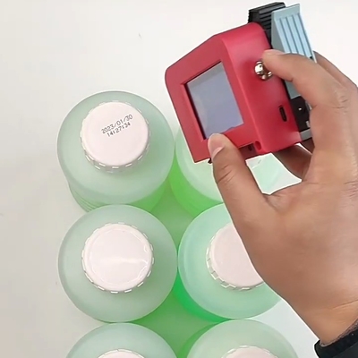 Solvent Ink Mini Handheld Pocket Inkjet Printer voor Plastic Bag Datum Barcode QR Code 3 KG