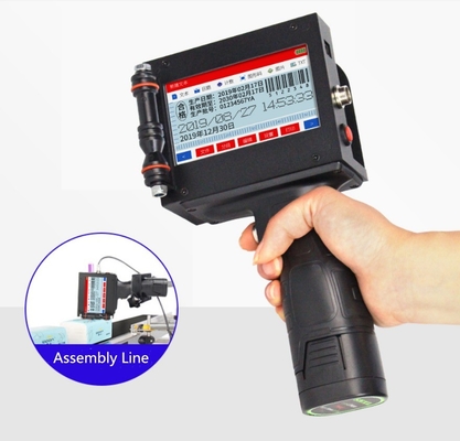 Half inch Smart Carton Batch Coding Machine Inkjet Printer voor bouwmaterialen winkels