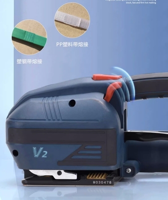 4000mA 2800N Spanning PET PP Plastic Strapping Machine Tool voor voedseldozen met V2
