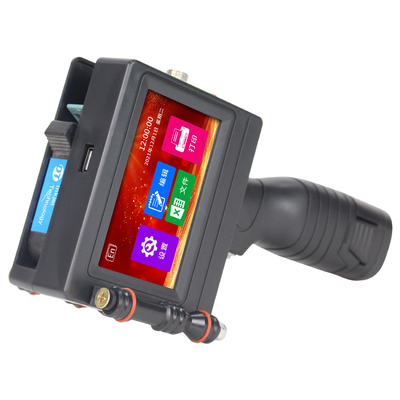 Kartonpapier Metalen Glas Plastic Bag Handheld Inkjet Printer 2-12.7mm Printhoogte