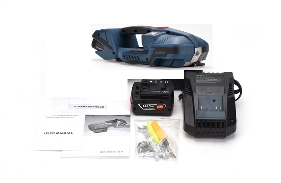 Draagbare elektrische baler met bandbreedte 13-16 mm met spanning 3200N en 4000mAh batterij