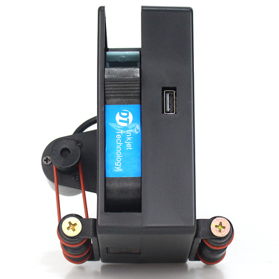 Black Eco Solvent Handheld Printer 600dpi voor Engels Nummer Qr Barcode Vervaldatum