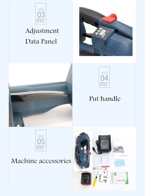 Snel opladen V2 automatische verpakkingsmachine voor plastic banden