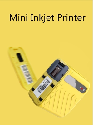 Professionele mini handheld inkjetprinter met afmetingen van 97x70x45 mm