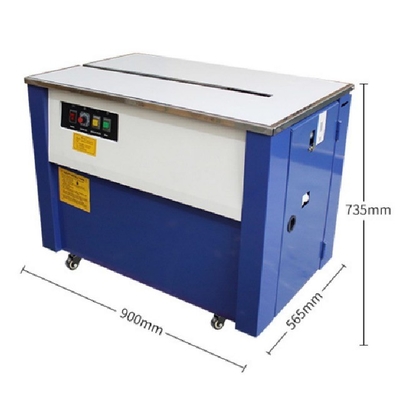 Kartonverpakking Eenmotorige hoogtafel semi-automatische PP thermische bandmachine